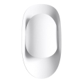Vägglampa  TEAR 1xG9/40W/230V vit