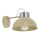 Vägglampa TEDI 1xE27/60W/230V beige/skinande krom