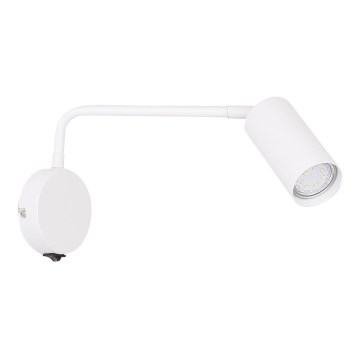 Vägglampa  TINA 1xGU10/15W/230V vit 