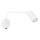Vägglampa  TINA 1xGU10/15W/230V vit 