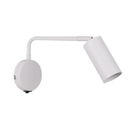 Vägglampa  TINA 1xGU10/15W/230V vit 