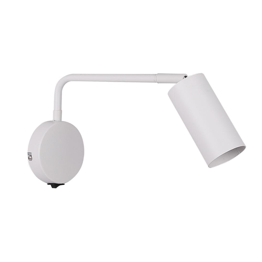 Vägglampa  TINA 1xGU10/15W/230V vit 
