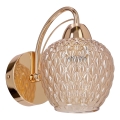 Vägglampa TOBIAS 1xE27/40W/230V Roséguld