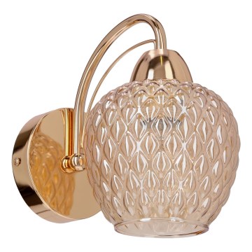 Vägglampa TOBIAS 1xE27/40W/230V Roséguld