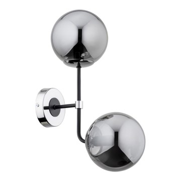 Vägglampa TRANSFORMERS 2xE14/40W/230V blank krom