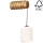 Vägglampa TRENO 1xE27/25W/230V tall – FSC certifierade