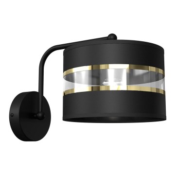 Vägglampa  ULTIMO 1xE27/60W/230V svart 