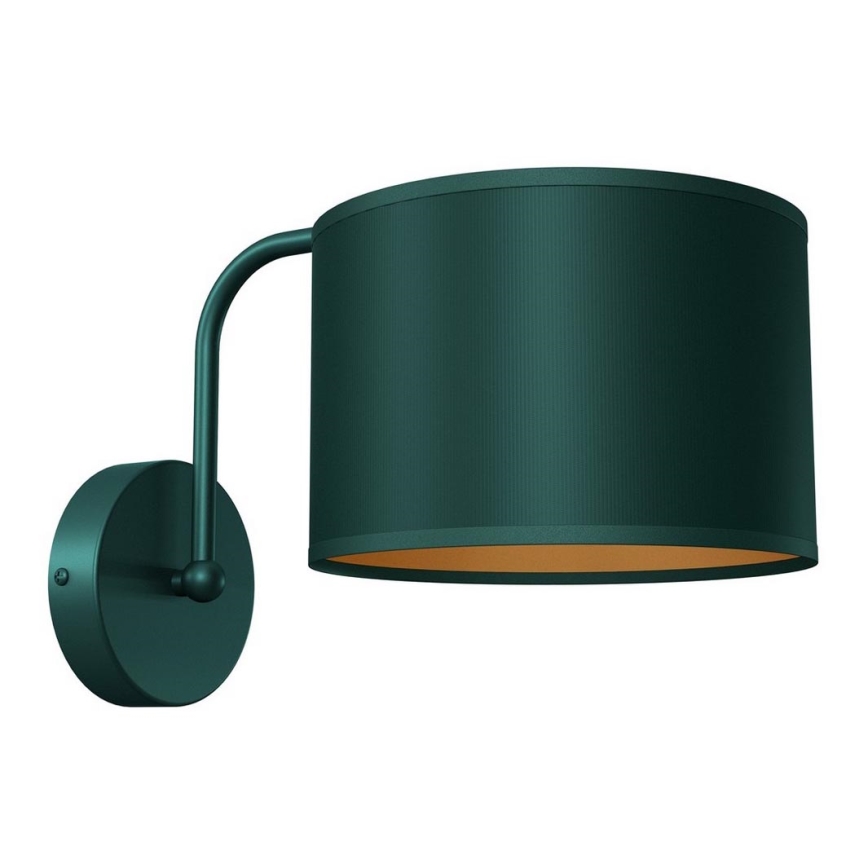Vägglampa  VERDE 1xE27/60W/230V grön