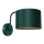 Vägglampa  VERDE 1xE27/60W/230V grön