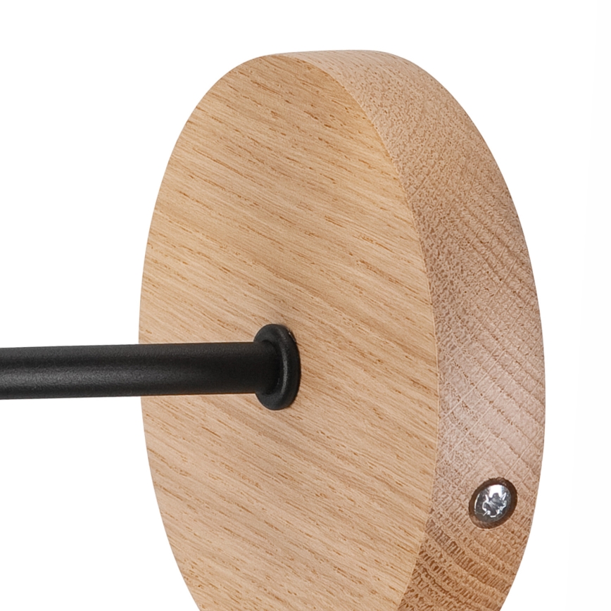 Vägglampa  VITO OAK 1xE27/60W/230V