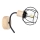 Vägglampa VIVIANE 1xE27/60W/230V ek