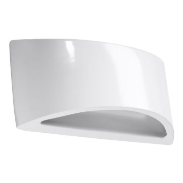 Vägglampa VIXEN 1xG9/40W/230V glänsande vit
