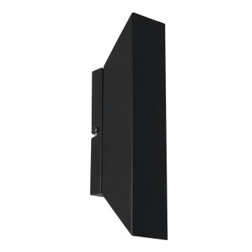 Vägglampa WALL 2xGU10/8W/230V svart