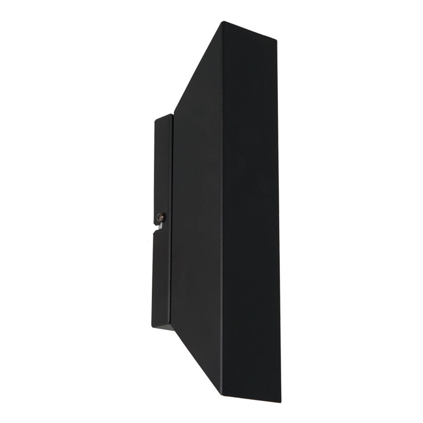 Vägglampa WALL 2xGU10/8W/230V svart