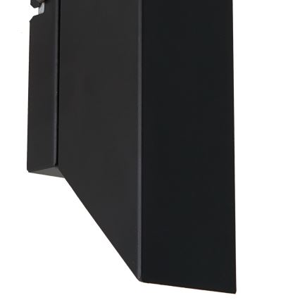 Vägglampa WALL 2xGU10/8W/230V svart