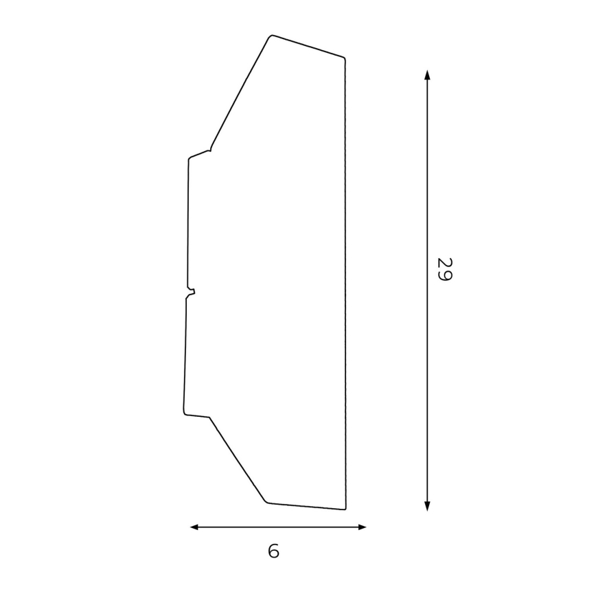 Vägglampa WALL 2xGU10/8W/230V svart