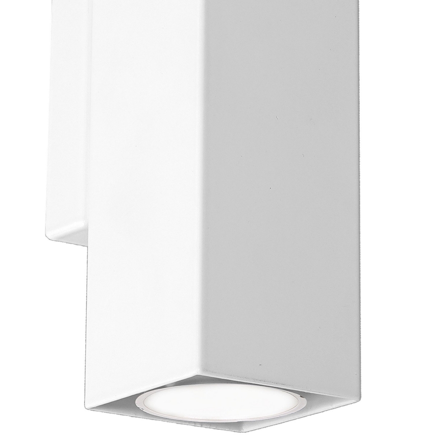 Vägglampa WALL 2xGU10/8W/230V vit