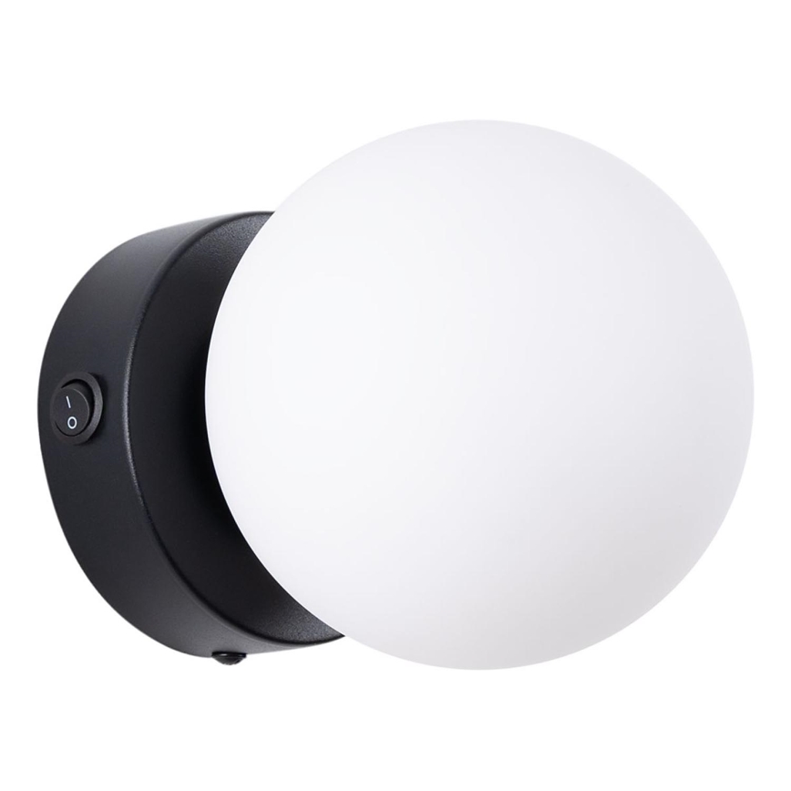 Vägglampa YOLI 1xG9/8W/230V svart