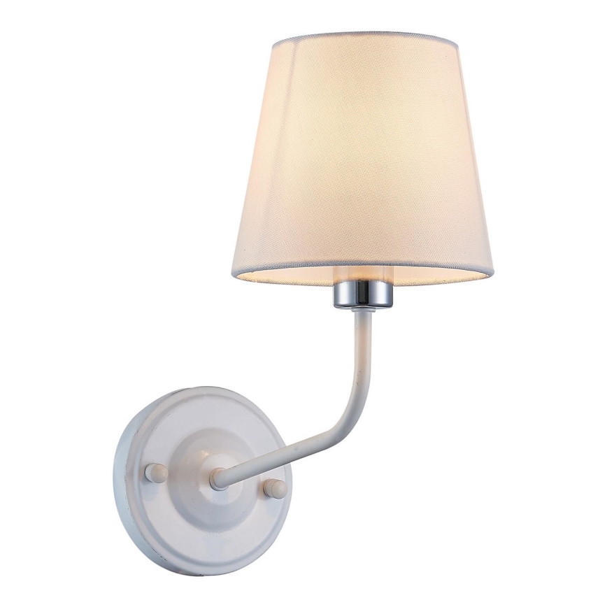 Vägglampa YORK 1xE14/60W/230V vit