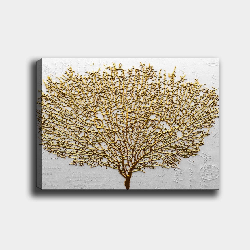 Väggmålning på duk 70x100 cm tree