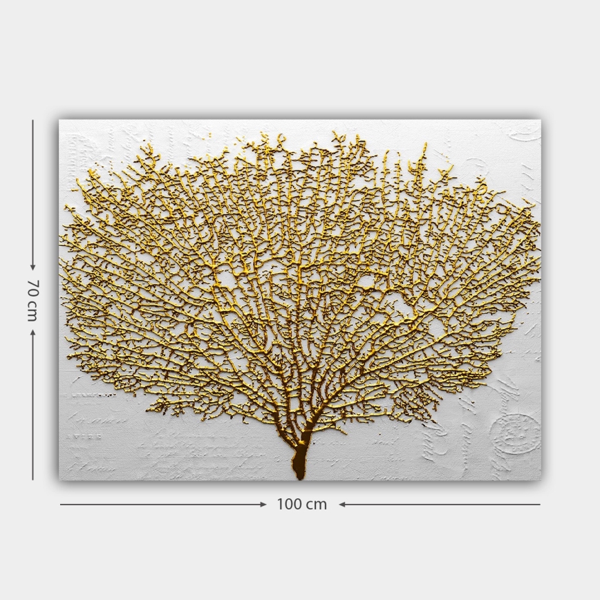 Väggmålning på duk 70x100 cm tree