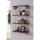 Väggmonterad hylla 120x60 cm gran