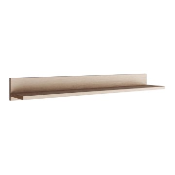 Väggmonterad hylla BASIC 12x104 cm ek jackson hickory