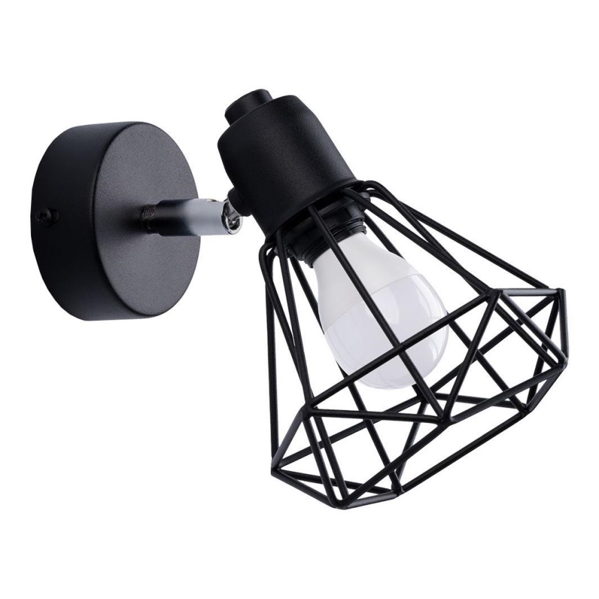 Väggmonterad spotlight ARTEMIS 1xE14/40W/230V svart