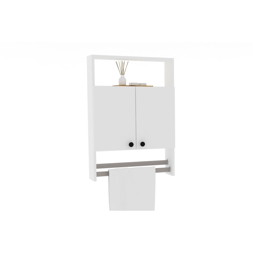 Väggskåp BANYO 87x60 cm vit
