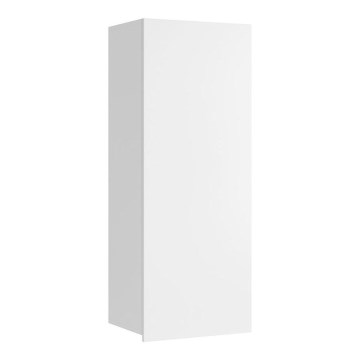 Väggskåp PAVO 117x45 cm glänsande vit