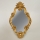 Väggspegel 27,8x19,5 cm guld
