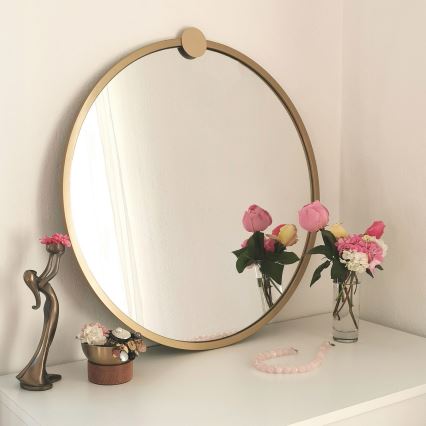 Väggspegel AYNA 60 cm guld