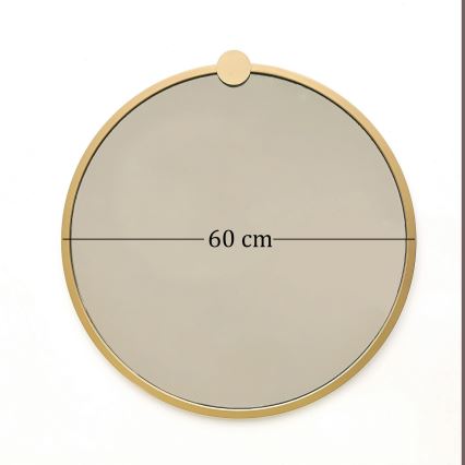 Väggspegel AYNA 60 cm guld