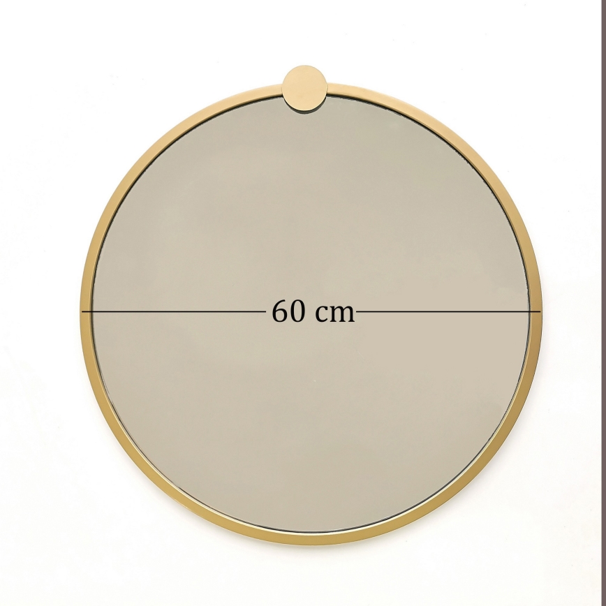 Väggspegel AYNA 60 cm guld