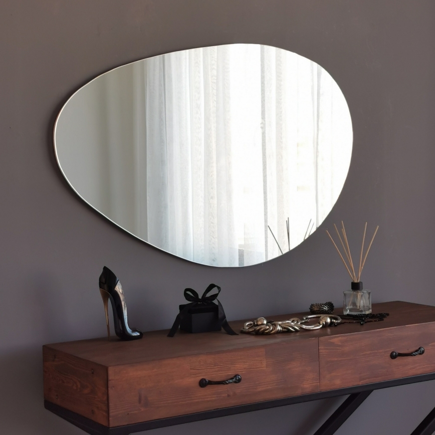 Väggspegel AYNA 60x90 cm oval