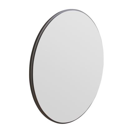 Väggspegel OZZE diameter 60 cm svart