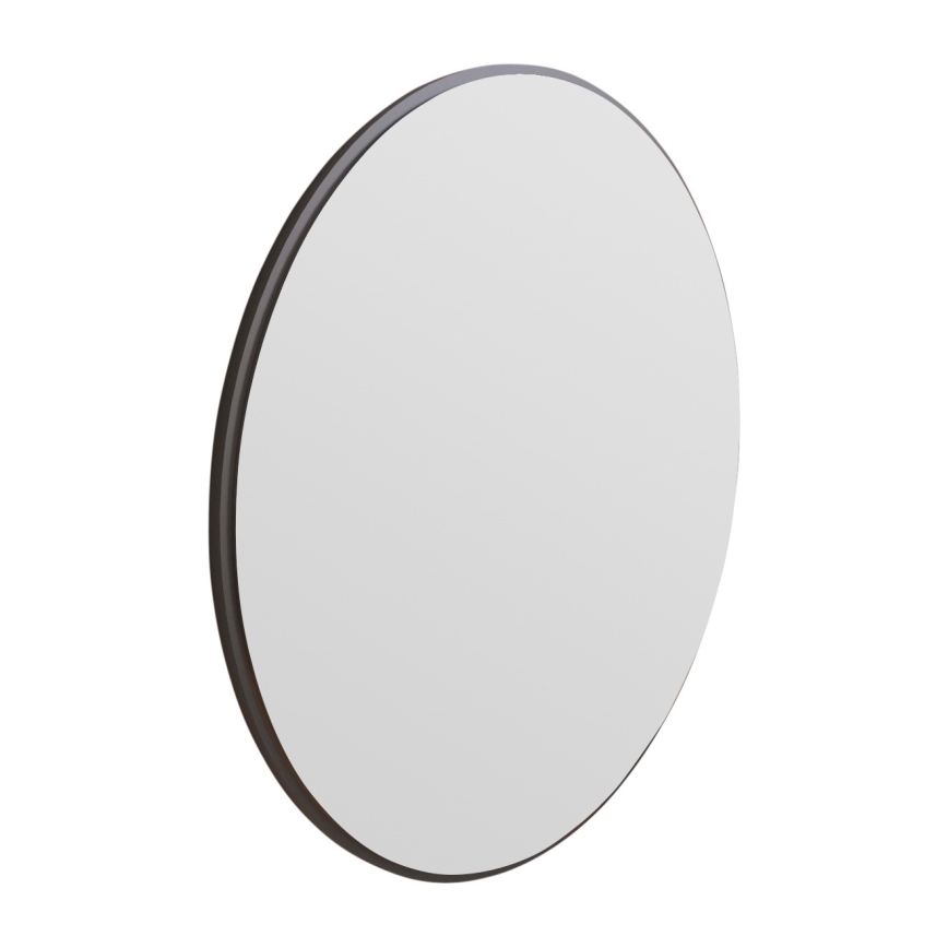 Väggspegel OZZE diameter 60 cm svart