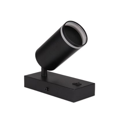 Väggspotlight 1xGU10/35W/230V svart