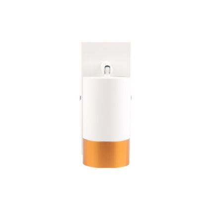 Väggspotlight 1xGU10/35W/230V vit/gyllene