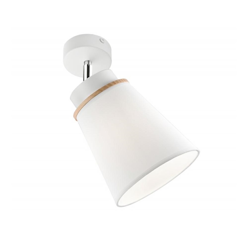 Väggspotlight AGUSTINO 1xE27/60W/230V vit