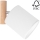 Väggspotlight BENITA 1xE27/25W/230V vit/ek – FSC certifierade
