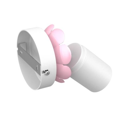 Väggspotlight BLOMMA 1xGU10/8W/230V vit