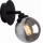 Väggspotlight IMAGINE 1xG9/40W/230V svart/rökig