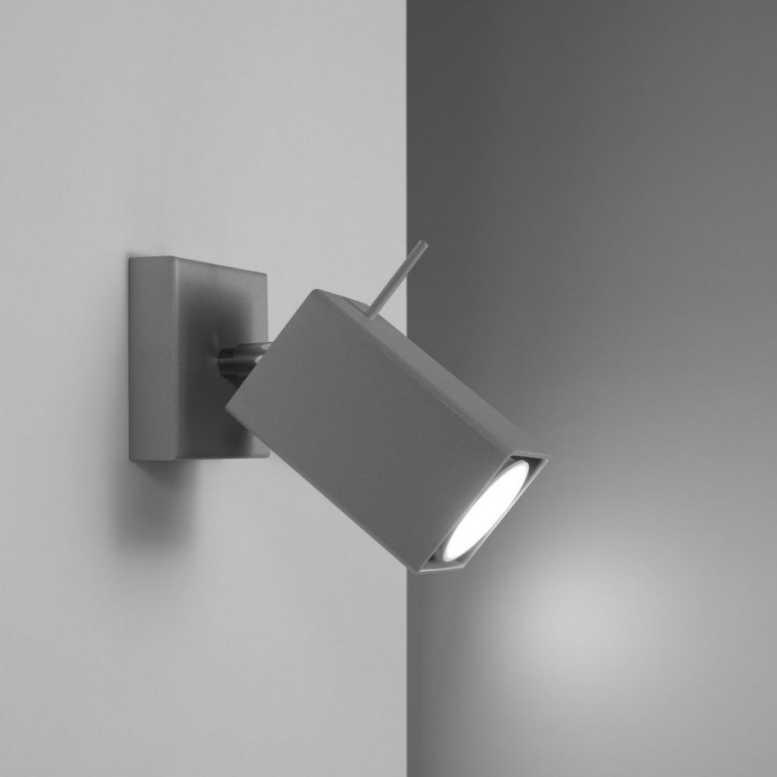 Väggspotlight MERIDA 1xGU10/40W/230V