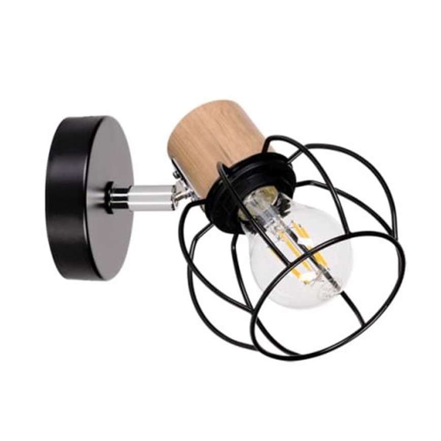 Väggspotlight PHIPHI 1xE27/60W/230V ek -FSC-certifierad