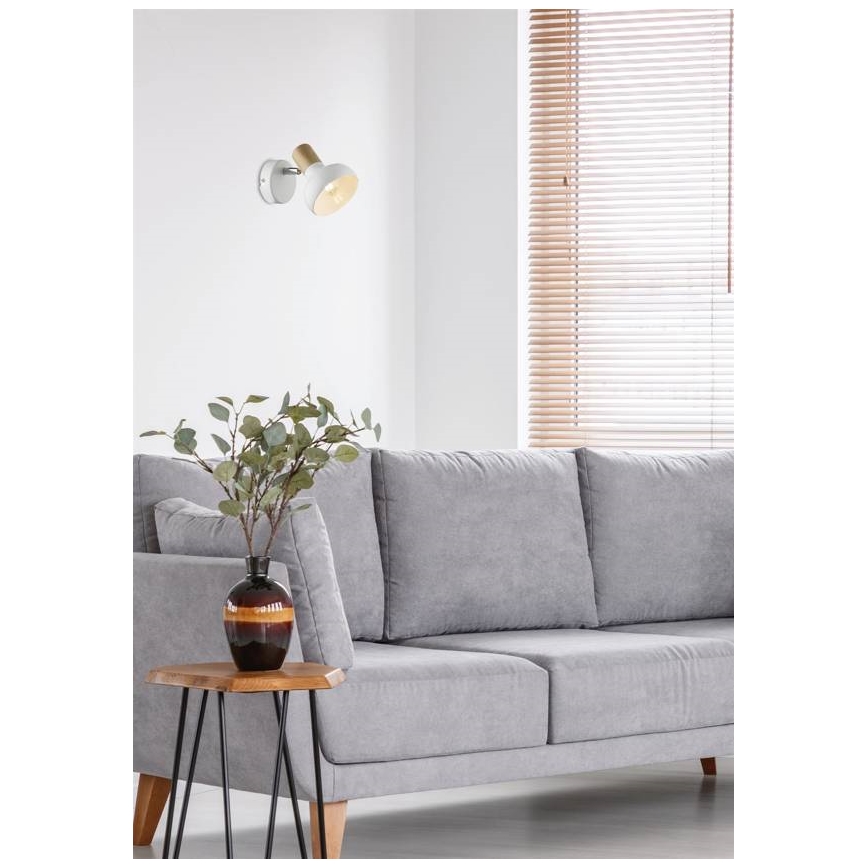 Väggspotlight PUERTO 1xE14/40W/230V