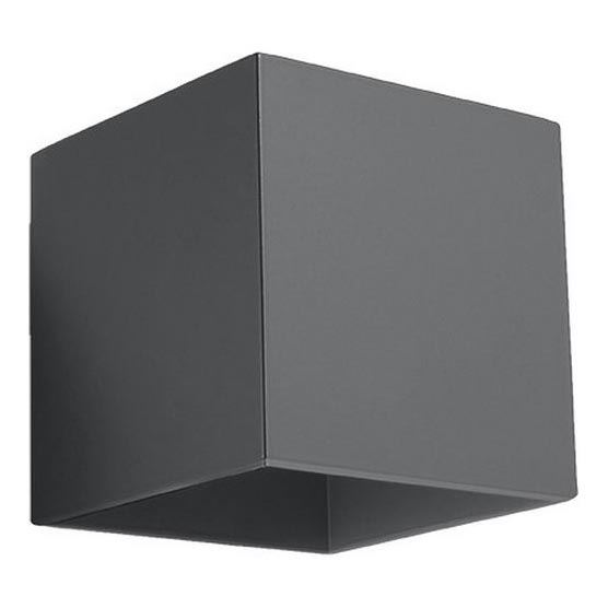 Väggspotlight QUAD 1 1xG9/8W/230V antracit