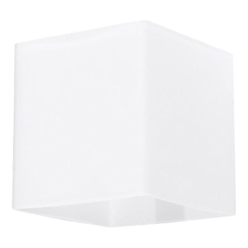Väggspotlight RICO 1xG9/40W/230V glas/vit