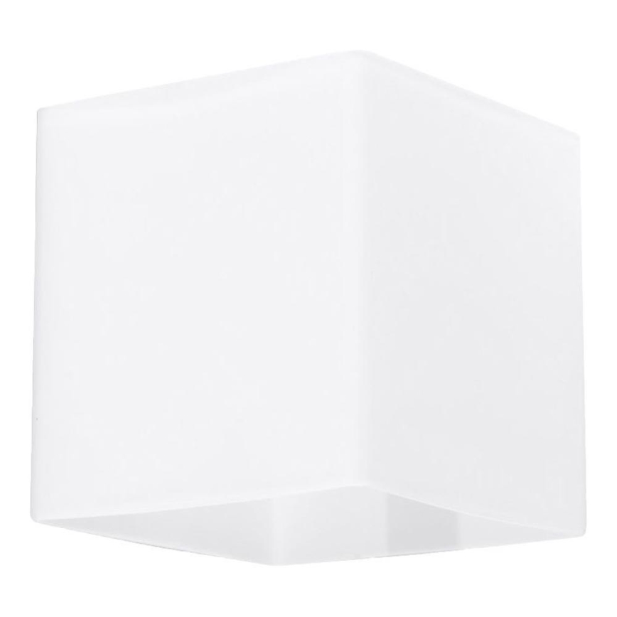 Väggspotlight RICO 1xG9/40W/230V glas/vit