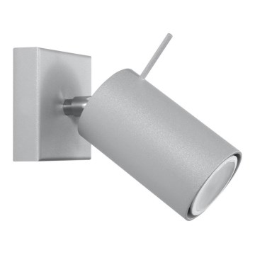 Väggspotlight RING 1xGU10/10W/230V